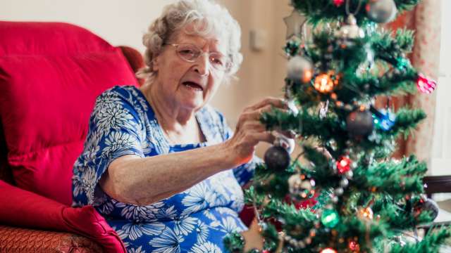 Christmas in care homes, care homes at Christmas, Christmas ideas for care homes