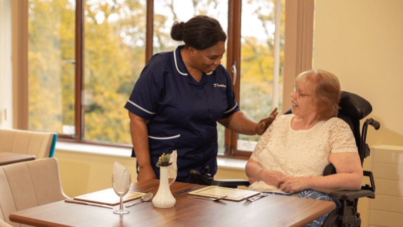 one to one support worker, one to one community care, one to one care home